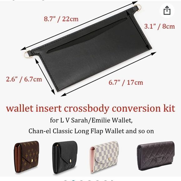 Wallet To Crossbody Conversion Card - Picture 2 of 5
